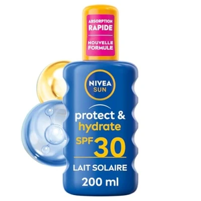 Afbeelding van Nivea Sun Protect &amp; Hydrate SPF30 Zonnebrand Spray 200ml