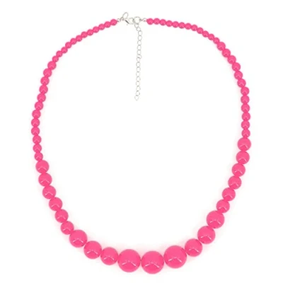 Afbeelding van WIDMANN MILANO Party Fashion halsketting, jaren &#039;70, kralen, sieraden, discofever, themafeest, carnaval