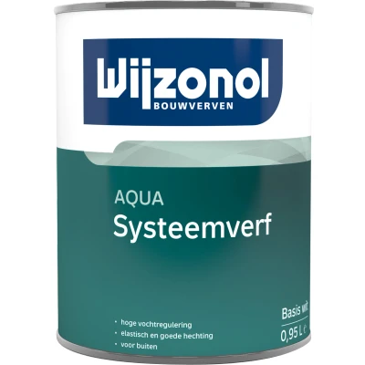 Afbeelding van Wijzonol AQUA Systeemverf 1 liter Houtverf