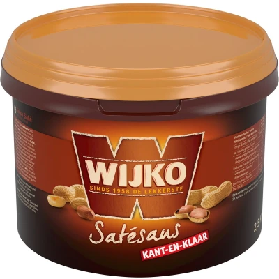 Afbeelding van Wijko Satesaus 2,5kg