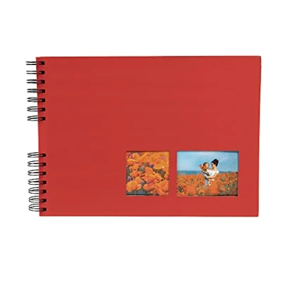 Image de Exacompta Milano Album 150 x 4x6 po (10x15 cm) rouge 1