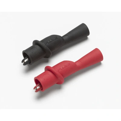 Afbeelding van Fluke AC175 Veiligheids krokodilklemmenset Bus 2 mm CAT IV 600 V, III 1000 V Rood, Zwart