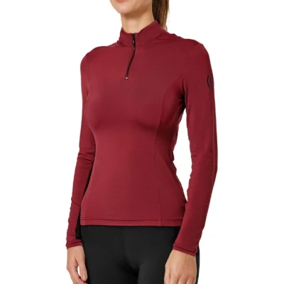 Afbeelding van Equestrian Stockholm Shirt Air Breeze Sun Bordeaux