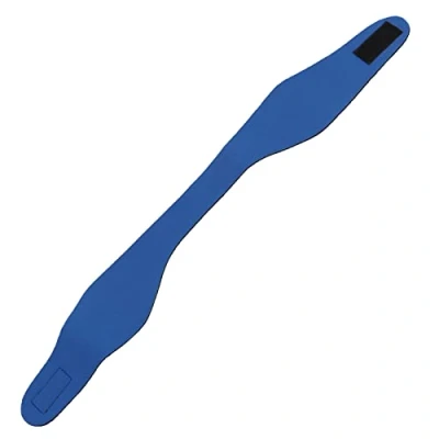Afbeelding van Zwem oorband, neopreen badband, beschermende oorbescherming voor kinderen (L blauw)