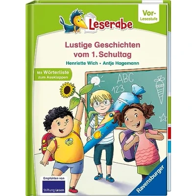 Afbeelding van Geschichten vom ersten Schultag Lesen lernen mit dem Leserabe Erstlesebuch Kinderbuch ab 5 Jahren erstes (Leserabe Vorlesestufe)