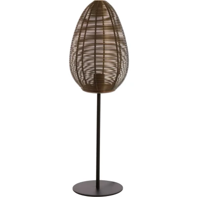 Afbeelding van Light &amp; Living Tafellamp Yaelle Brons Ø20cm Modern