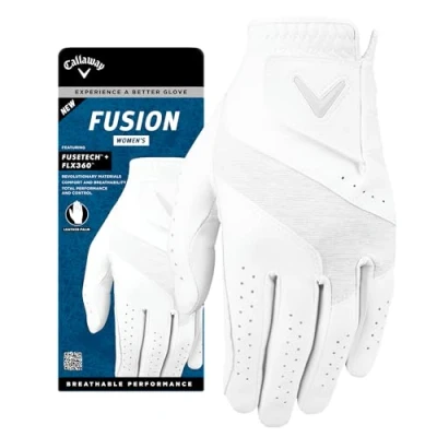 Afbeelding van Callaway Fusion White/Charcoal DamesHandschoen S