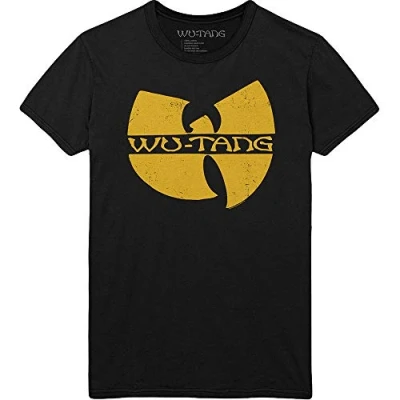 Afbeelding van WuTang Clan Logo Heren T shirt S Zwart