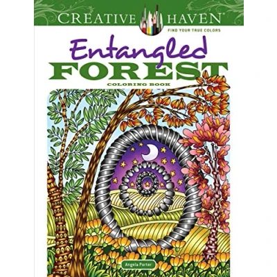 Afbeelding van Creative Haven Entangled Forest Coloring Book
