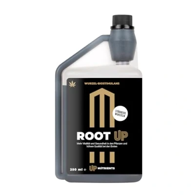 Afbeelding van UP NUTRIENTS ROOT Bio wortelstimulator 250 ml 100% biologische wortelactivator voor planten, gewassen en stekken meststof sterke, grote stabiele wortels
