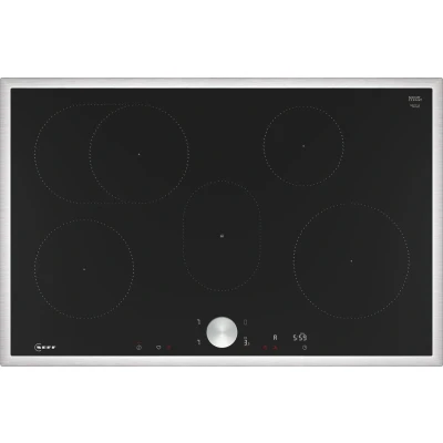 Afbeelding van Neff T58STF1L0 kookplaat Zwart Ingebouwd 80 cm Inductiekookplaat zones 5 zone(s)