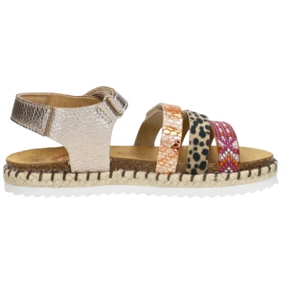 Afbeelding van Develab Meiden Sandalen Goudkleur Maat 28