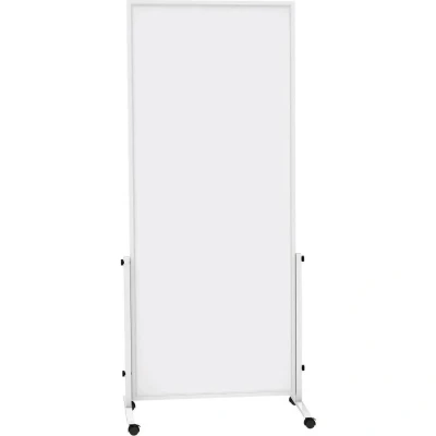Afbeelding van Maul Mobiel whiteboard MAULsolid easy2move (b x h) 750 mm 1800 Wit Kunststof coating Aan beide zijden te gebruiken, Incl. wielen