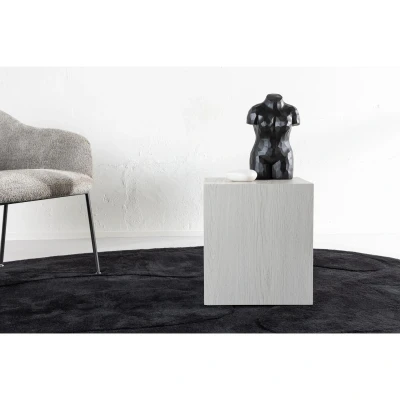Afbeelding van Clara salontafel mdf 40 x cm whitewash