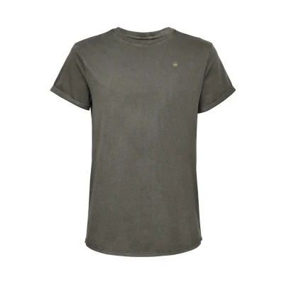 Afbeelding van G STAR LASH Tshirt basic, Heren, Maat: Medium, Asfalt gd