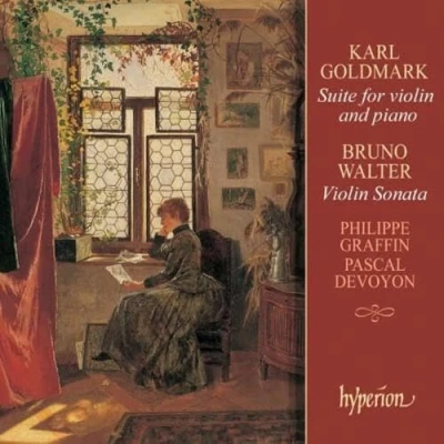 Afbeelding van Goldmark: Suite for violin and piano; Walter: Sonata / Graffin, Devoyon