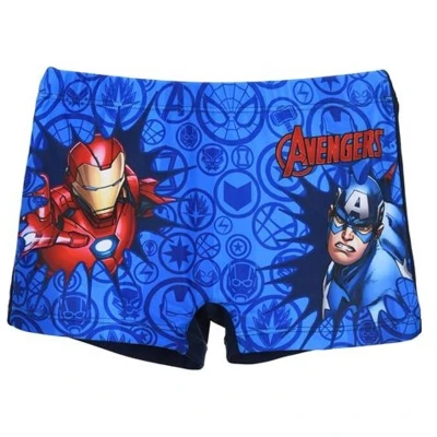 Afbeelding van Marvel Avengers zwembroek blauw The zwem boxershort strak model maat 128