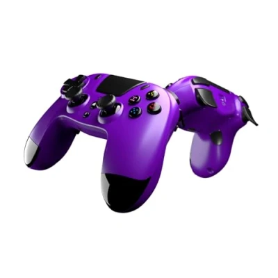 Afbeelding van Gioteck VX4 Premium Bluetooth Wireless Controller Purper voor PS4 en PC