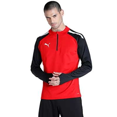 Afbeelding van Puma TeamLIGa 1/4 Zip Sporttrui Mannen Maat XL