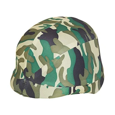 Afbeelding van Rubies Soldaten/leger Verkleed helm camouflage print voor kinderen accessoires/helmen