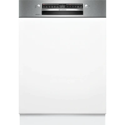 Afbeelding van Bosch SMI4ECS28E Serie 4 Inbouwvaatwasser 60 cm Geborsteld staal Energielabel A Home Connect