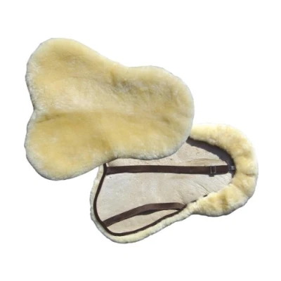 Afbeelding van Harry&#039;s Horse Zadelovertrek Lamsvel Naturel