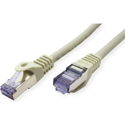Afbeelding van ROLINE Patchkabel Cat.6A S/FTP (PiMF), Component Level, LSOH, grijs, 0,3 m