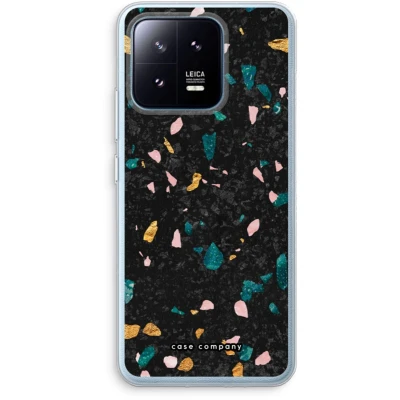 Afbeelding van Case Company® hoesje geschikt voor Xiaomi 13 Pro Terrazzo N10 Soft Cover Telefoonhoesje Bescherming aan alle Kanten en Schermrand