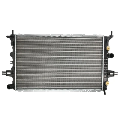 Afbeelding van THERMOTEC D7X038TT Radiateur Aluminium, Kunststof 600 369 32 Automatische versnellingsbak Koelribben mechanisch gelast OPEL: Astra G Saloon