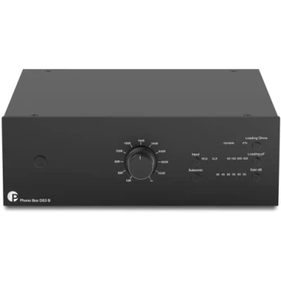 Afbeelding van Pro Ject Phono Box DS3 B zwart voorversterker