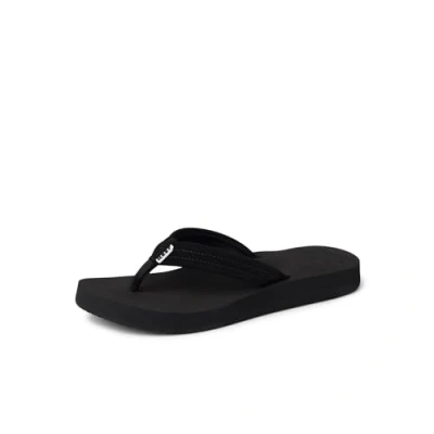 Afbeelding van Reef Cushion Breeze Slippers Dames Zwart Maat 44