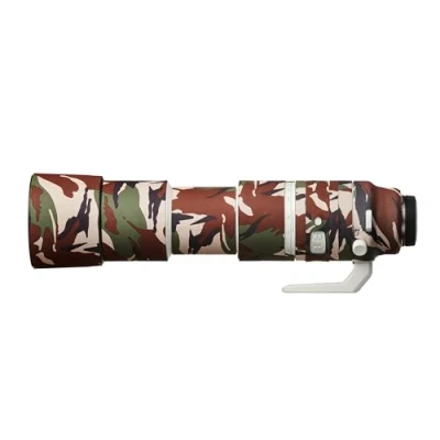 Afbeelding van EasyCover Oak lens Lensbescherming Cameralens bescherming voor Canon RF 200 800mm F/6.3 9 IS, Groene Camouflage, lenshouder