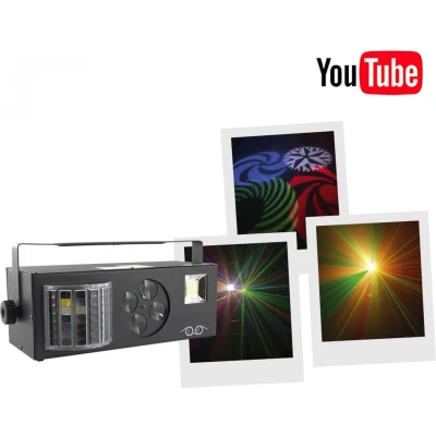 Afbeelding van BoomTone DJ Lightshow 4FX lichteffect 4 in 1 lichtshow