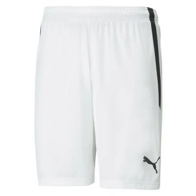 Afbeelding van puma Teamliga Football Shorts, Heren, Maat: XS, white black