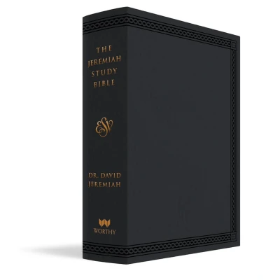 Afbeelding van The Jeremiah Study Bible, ESV, Black LeatherLuxe Indexed What It Says Means for You