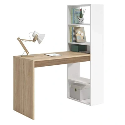 Afbeelding van CALICOSY Omkeerbaar bureau met opbergplank L 120 cm