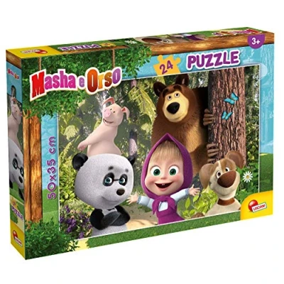 Afbeelding van Masha puzzel 24 stukjes vrienden