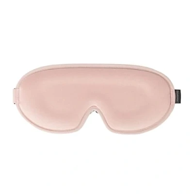 Afbeelding van WellTouch slaapmasker voor diepe ontspanning Comfortabel oogmasker met 3D geheugenschuim Inclusief oordopjes en etui Koel ademend oogkussen Bevordert een goede nachtrust oud roze