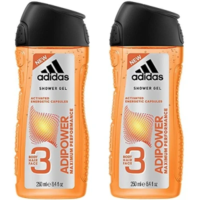 Afbeelding van Adidas Douche &amp; Shampoo Men Adipower 250 ml.