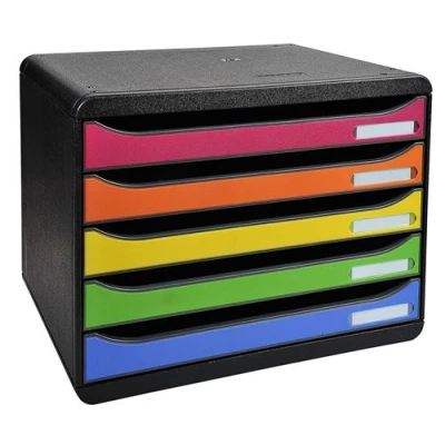 Image de Exacompta Big Box Plus Tiroir Arlequin
