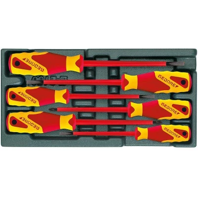 Image de GEDORE 1500 ES VDE 2170 PZ Jeu de tournevis 6 pièces 1733095