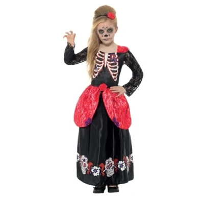 Afbeelding van Dia de los Muertos prinses kostuum voor meisjes Verkleedkleding