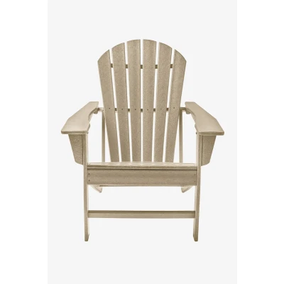 Afbeelding van Lichtbruine recycle chair tuinstoel