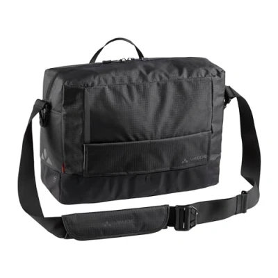Afbeelding van Vaude Cyclist Messenger Waxed L Schoudertas, Maat: One Size, Black