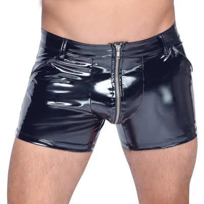 Afbeelding van Zeer Elastische Vinyl Pants Zwart