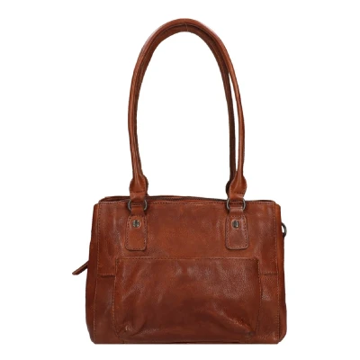 Afbeelding van Bear Design Callisto Pelle Schoudertas cognac II Damestas
