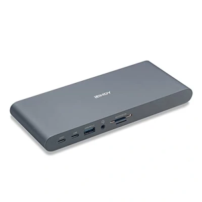 Afbeelding van LINDY 43349 USB C dockingstation Geschikt voor merk: Universeel