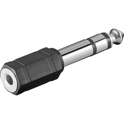Afbeelding van Goobay Adapter 3,5 mm Jack &gt; 6,35