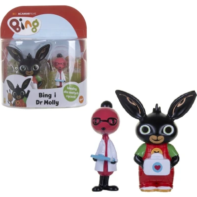 Afbeelding van Bing Bunny Beeldje Set + Dokter Molly