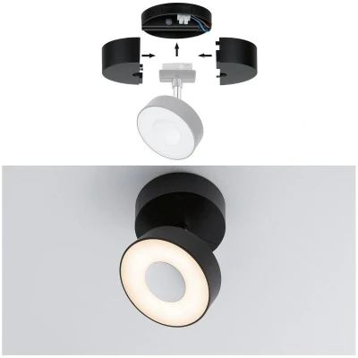Afbeelding van PAULMANN Systeemlamp (basis) URail Zwart